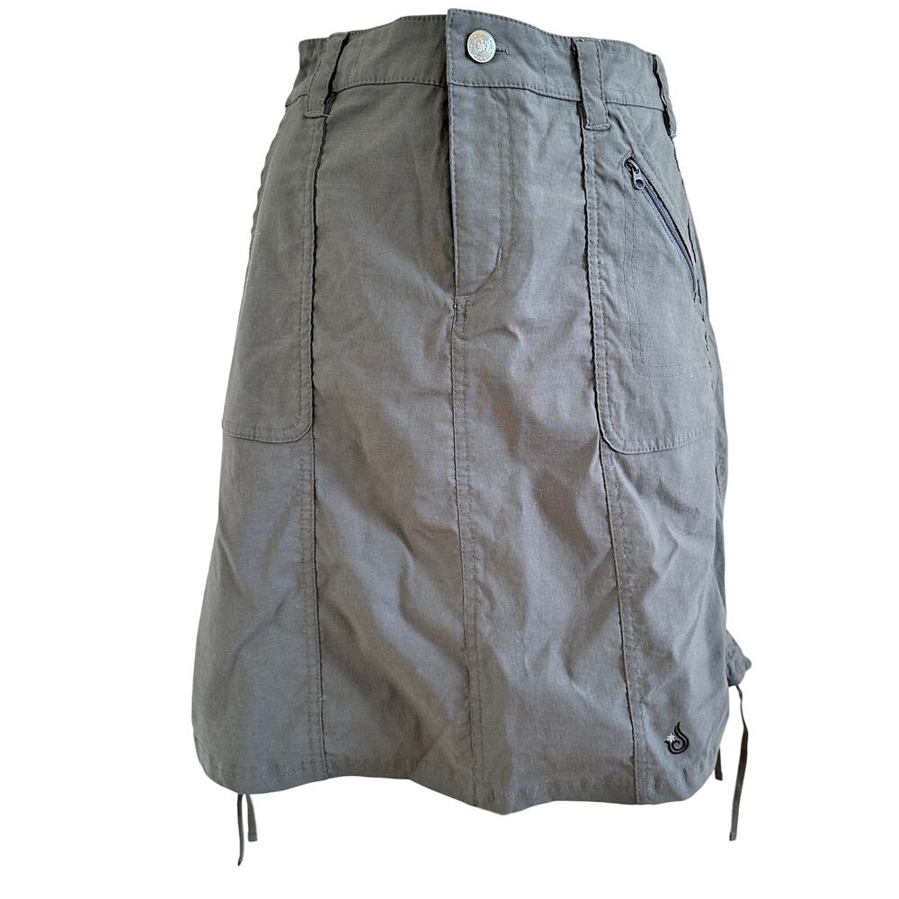 Isis for Women sz 4 Grey Hiking‎ Casual Adjustable Length Skirt